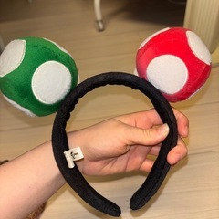 スーパーキノコ/1UPキノコ カチューシャの画像
