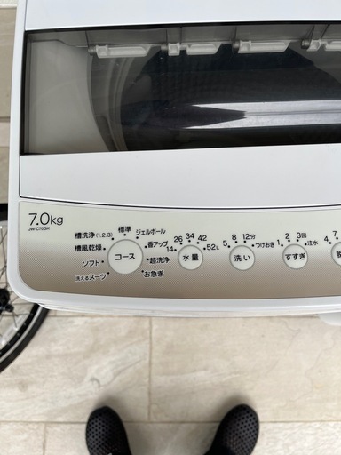 【決定済み】洗濯機 Haier 7.0kg