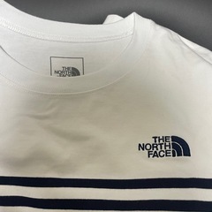 THE NORTH FACE ボーダーTシャツ　Ｌの画像
