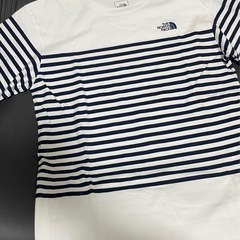 THE NORTH FACE ボーダーTシャツ　Ｌの画像