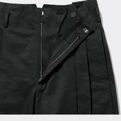 新品　GU ワイドテーパードパンツ　Sサイズの画像