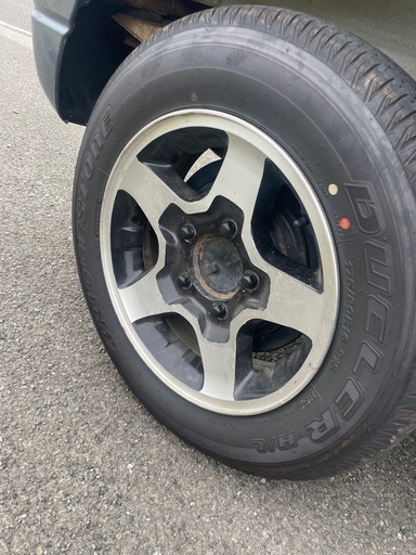 ジムニー　JB23前期純正ホイールタイヤセット