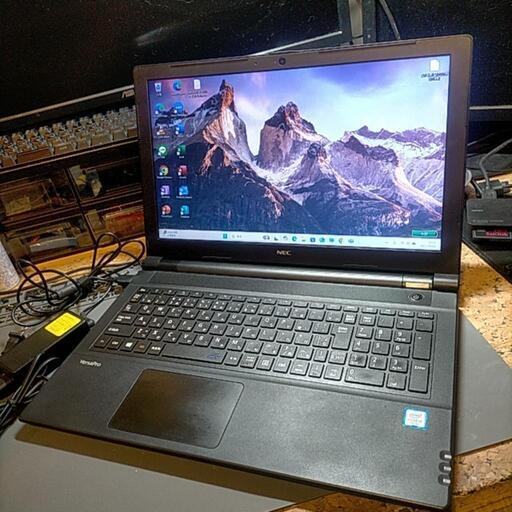 引渡し先決まりました^)激速SSD NECノートパソコン Core-i7 / SSD 256