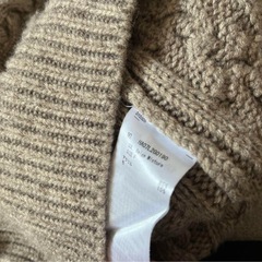 AMERICAN HOLIC Vネックケーブルニットチュニックの画像