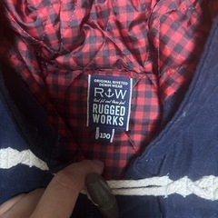 RUGGEDWORKS アウター　中綿　ほぼ未使用　100の画像