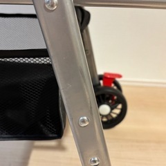 【訳あり特価】ペットカート 新品未使用　黒色の画像
