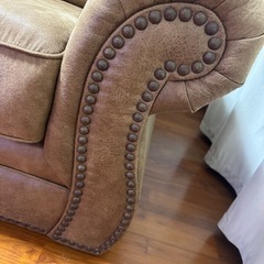 アシュレイ ソファ 3人掛けの画像