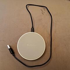 ELECOM置くだけスマホ充電器■ワイヤレス充電器■の画像