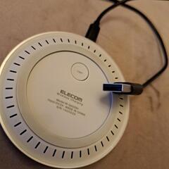 ELECOM置くだけスマホ充電器■ワイヤレス充電器■の画像