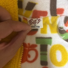 bits ロンパース　もこもこの画像