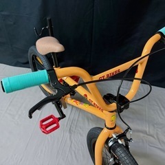 【GT BIKE】未使用品 16インチ キッズBMX 自転車 オレンジ 台湾製の画像