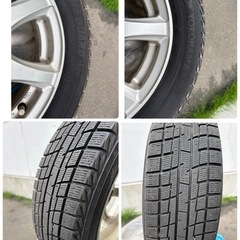 札幌近郊限定‼️4本セット‼️14インチ　4.5J スタッドレス　165/65R14の画像