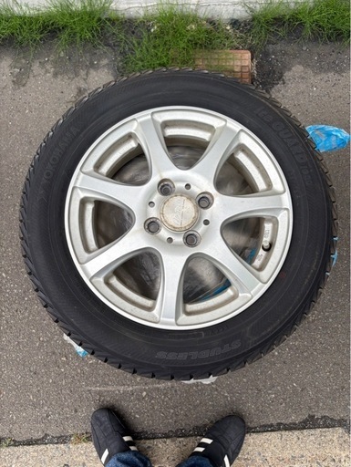 札幌近郊限定‼️4本セット‼️14インチ　4.5J スタッドレス　165/65R14