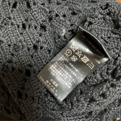 定価６万　DeuxiemeClasse CELERI　かぎ針編みロングワンピースの画像