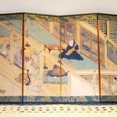 慕帰絵屏風の画像