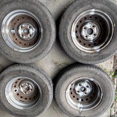 タイヤホイール12インチの画像