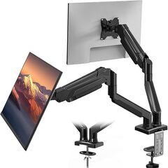 訳あり モニターアーム デュアル 13~32インチ対応 耐荷重9kg ガススプリング式 VESA規格75x75mm・100x100mmの画像