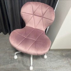 ピンク pc チェアの画像
