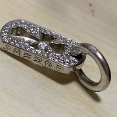 クロムハーツ CHROME HEARTS シルバー925 タイニーカットアウトクロスドッグタグ　 ネックレスの画像