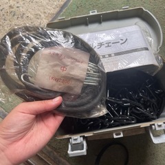車🚗チェーン⛓️＋取り付けヘルパーも🎁の画像