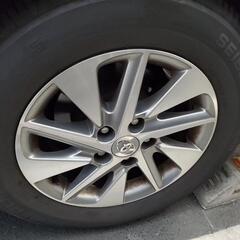 アルファ－ド20系タイヤホイールセット4本215/65R16の画像