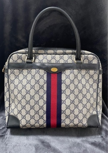 【オールドグッチ】シェリーライン トートバッグ 美品 GUCCI