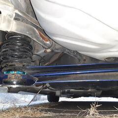 ncp30 車高調 キャンバーアクスルなど社外パーツ多数 ローダウン カスタム 改造ベースの画像