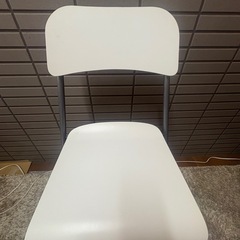 イケア　Franklin フランクリン　カウンターチェア IKEA 白の画像