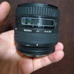 レンズは極上　SIGMA AF 50mm F2.8 MACRO ★SONY Aマウントの画像