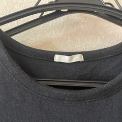 GU マルチウェイワンピース　黒S クロップドTシャツとワンピースのセットの画像
