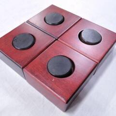 新同美品★スピーカーベース★山本音響工芸(PB−12)★4個一組(価格相談OK！)★購入時→10500円(送料税込)を→格安の！の画像