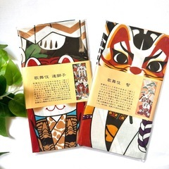 【福招き猫手ぬぐい】　連獅子 と　暫 ˚ の画像