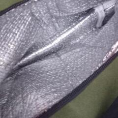 スヌーピー　ウッドストック　ランチトートバッグ　保冷　黒の画像