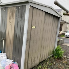 外用物置の画像