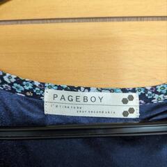 花柄のチュニック　PAGEBOYの画像