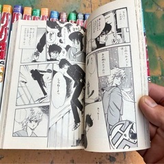 漫画本バリバリ伝説、男組の画像