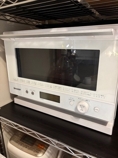 22年製　美品SHARP オーブンレンジ