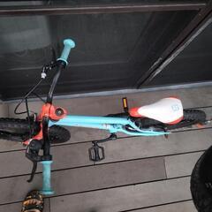 ヨツバサイクル　18インチ　ラムネブルーの画像