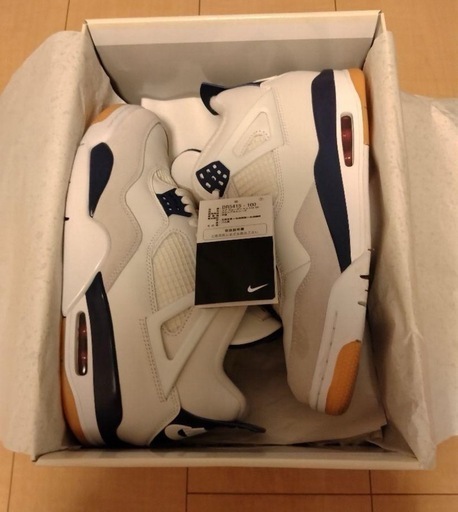 値下げ‼️ナイキ Nike SB Air Jordan 4 Summit White Navy値下げ‼️