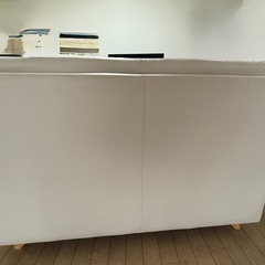 【無料】ホワイトソファの画像