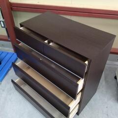 20250904001　家具　4段タンスの画像