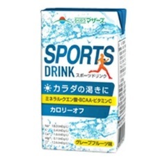 らくのうマザーズ　スポーツドリンク　紙パック　250ｍｌ×24本〔スポドリ スポーツドリンク スポーツ飲料〕の画像