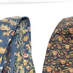 古着ですが美品です。サルバトーレフェラガモ　　ネクタイ各種　当初売価１３０００円　古着でも４２００円の画像
