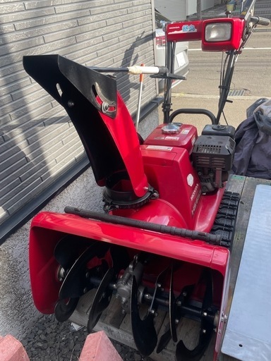 （受け渡し決定）ホンダ 除雪機 HS655程度良好！バッテリーセル付き・作業灯付き★