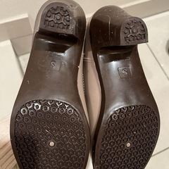ブラウンレインブーツの画像
