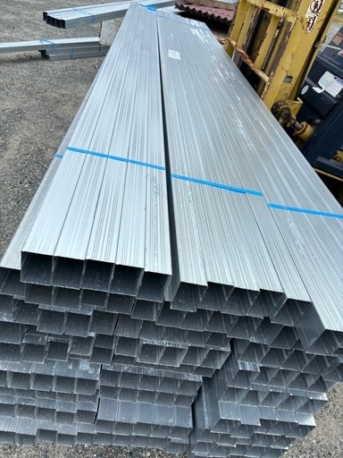 角スタッド 軽天 内装下地 50本セット 6.5ｃｍ×4.5㎝×3.3m 中古現状品