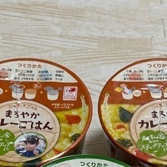 ２個　ピジョン「ぷちキッズごはん」 　カレー2個の画像