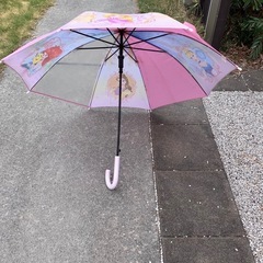 ディズニー　プリンセス　傘　キッズの画像