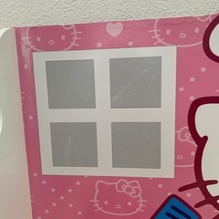 木製キッチン　キティちゃんの画像