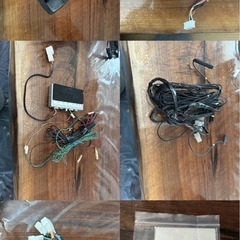 【プリウスα 前期専用】ALPINE 9インチ BIGX ナビ EX009V-PRA アンテナ・付属品完備 の画像